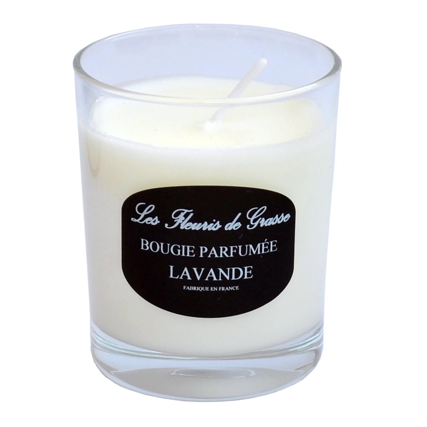 Bougie parfumée 130gr Senteur LAVANDE Beauté Soins Forme et bien