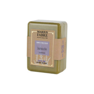 Savon de Marseille MARIUS FABRE à la LAVANDE – Savonnette de 250g à l'huile d'olive