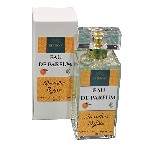 - Esténat Parfums -Eau de Parfum pour Femme 100 ml Clémentine Réglisse. Parfums de Grasse