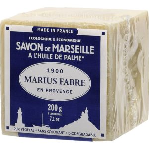 Savon de marseille blanc 200g filmé