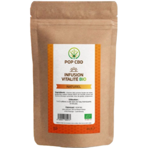 Infusion pop CBD vitalité